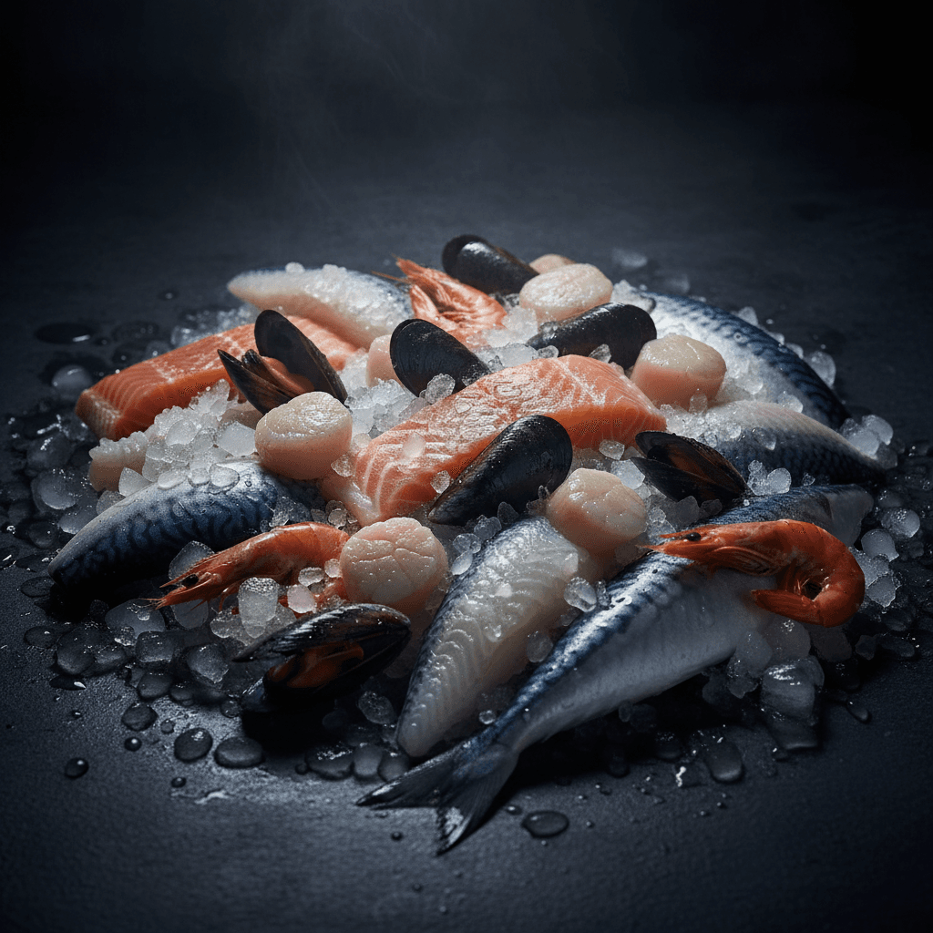 Frischer Fisch und Meeresfrüchte Großhandel