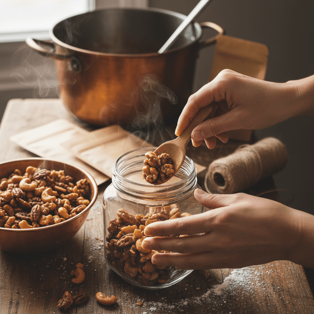 Hochwertige Snackprodukte in Großmengen